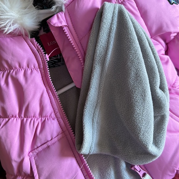 NWT LONDON FOG 12months puffer coat with hood plus beanie - Picture 8 of 9